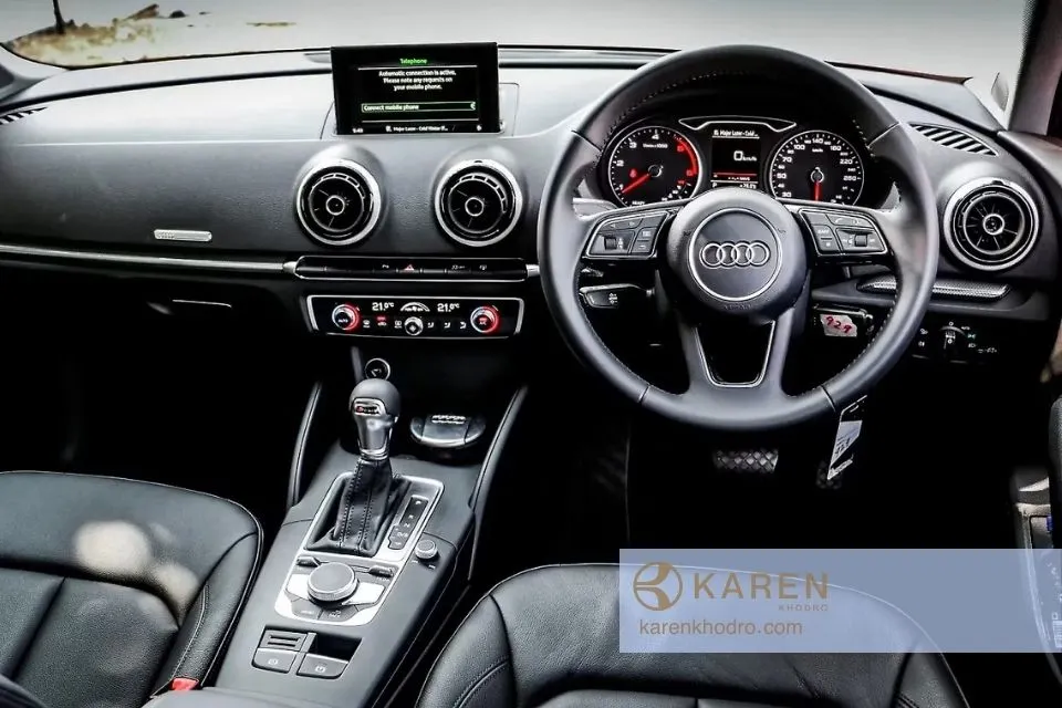 خرید آئودی A3 L sport | فروش و معرفی مدل ۲۰۲۴ - کارن خودرو نمای داخلی آئودی A3 L Sport 2024
