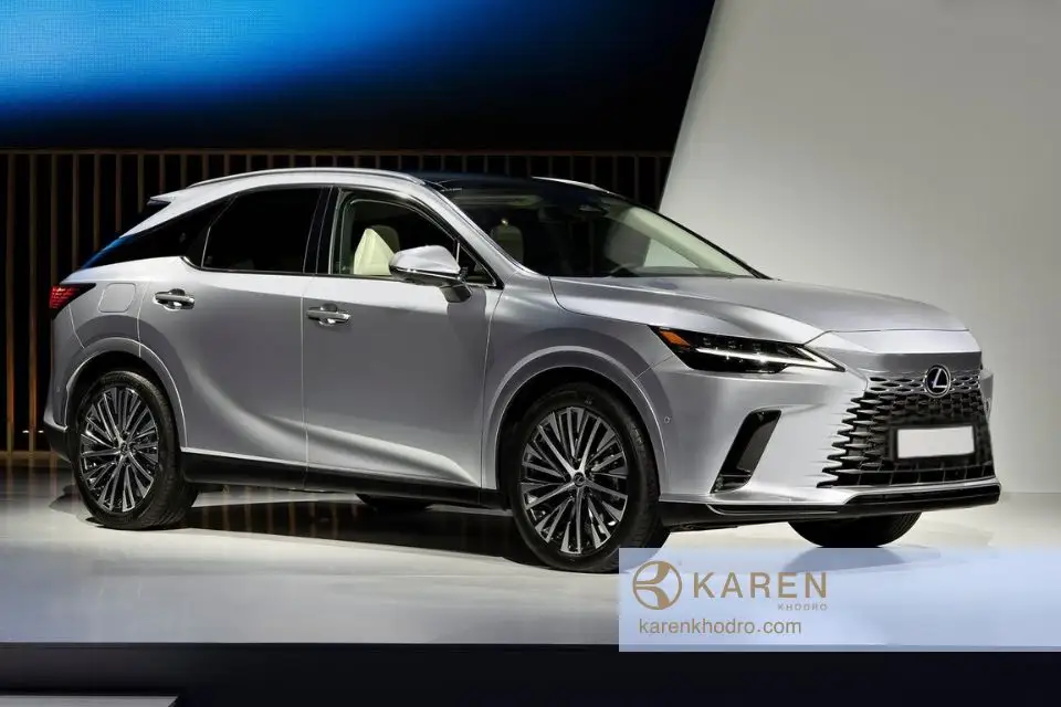نمای خارجی لکسوز rx350l turbo 2024