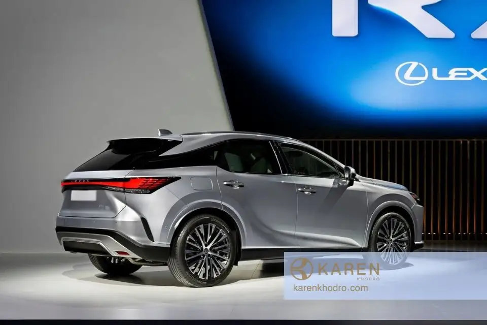 نمای خارجی لکسوز rx350l turbo 2024
