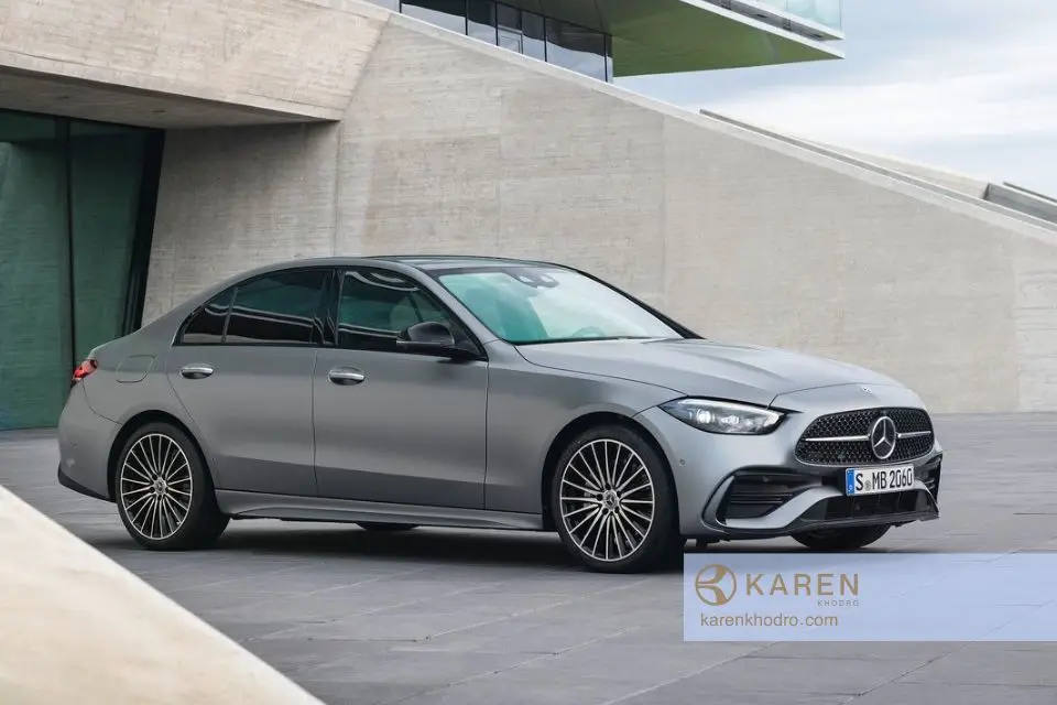 نمای خارجی بنز C200 Turbo 2024