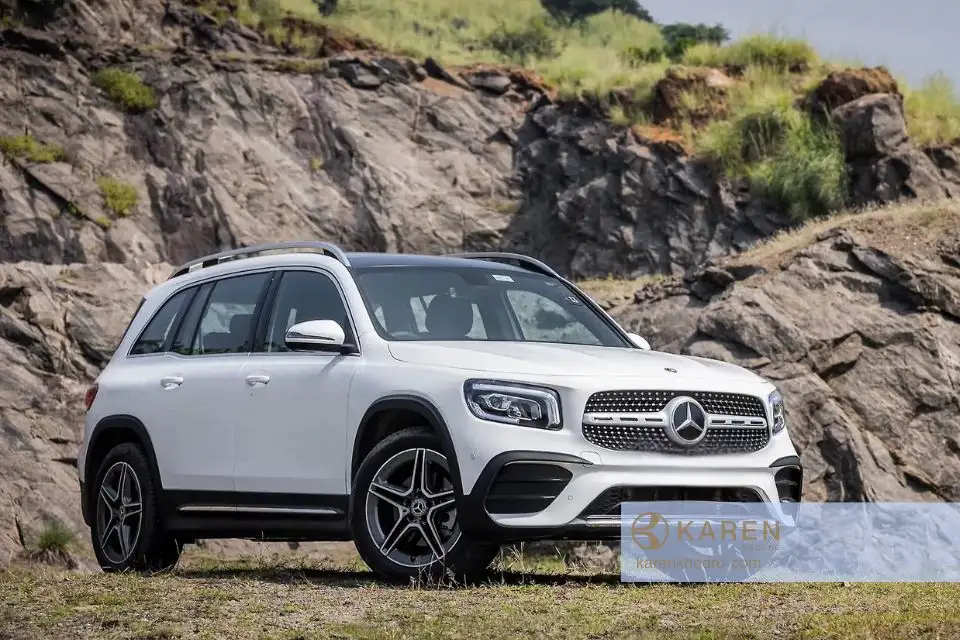 نمای خارجی بنز GLB200 Turbo 2024
