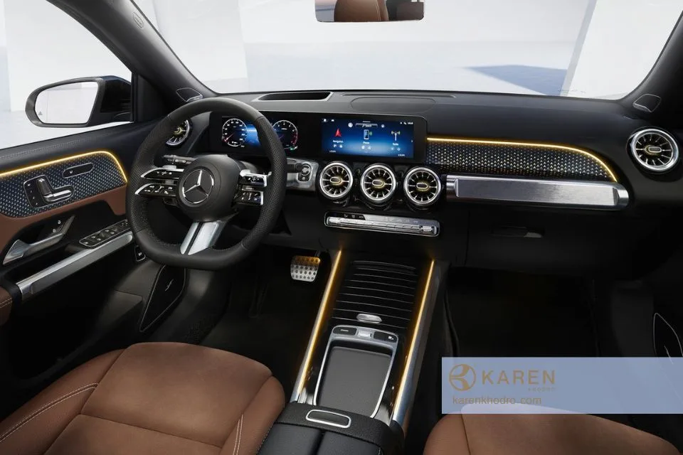 نمای داخلی بنز GLB200 Turbo 2024