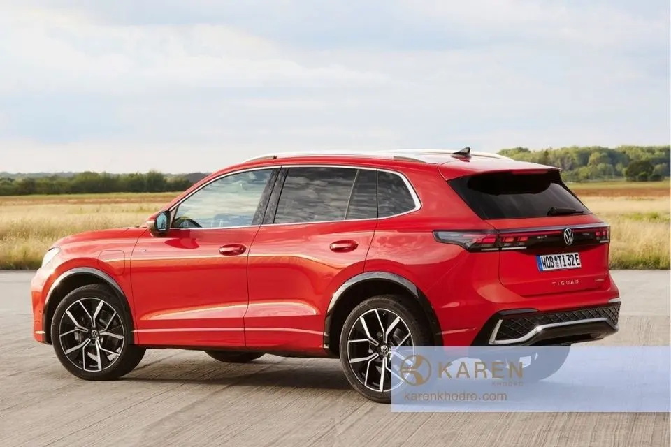 نمای خارجی فولکس واگن tiguan ۲۰۲۴