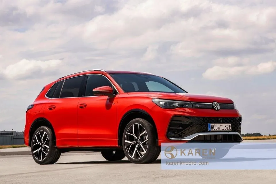 نمای خارجی فولکس واگن tiguan ۲۰۲۴