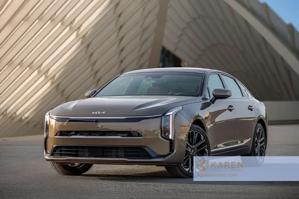 خرید کیا K8 Hybrid | فروش و معرفی مدل ۲۰۲۴ - کارن خودرو نمای خارجی کیا K8 Hybrid 2024