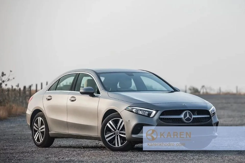 نمای خارجی بنز a180l turbo ۲۰۲۴